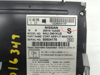 2009 Nissan Murano Radio AM FM Cd Player Receiver Replacement P/N:25915 1AA0D 25915 1AA0B, 25915 1AA3C, 25915 1AA0E Fits OEM