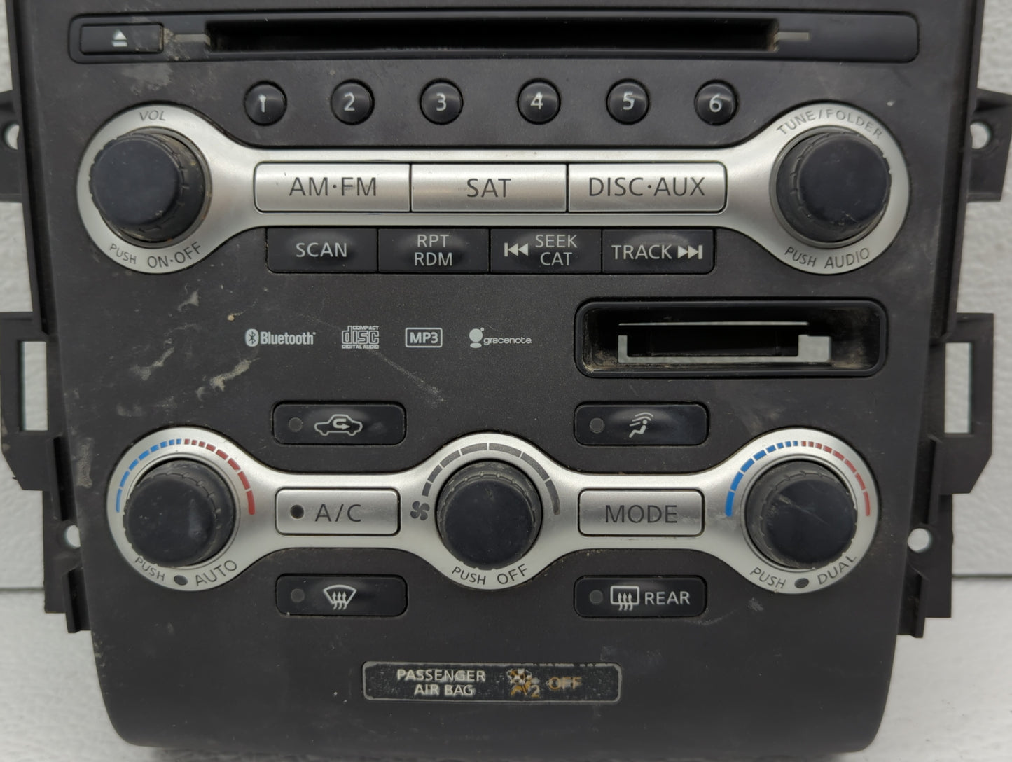 2009-2009 Nissan Murano Radio Control Panel - Oemusedautoparts1.com
