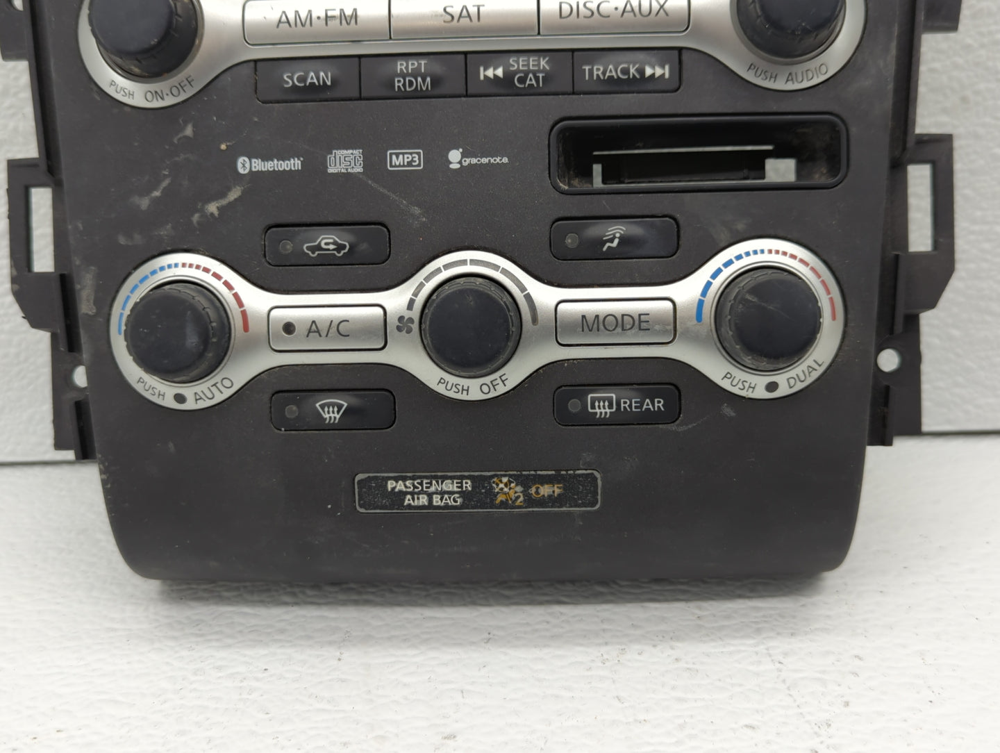 2009-2009 Nissan Murano Radio Control Panel - Oemusedautoparts1.com