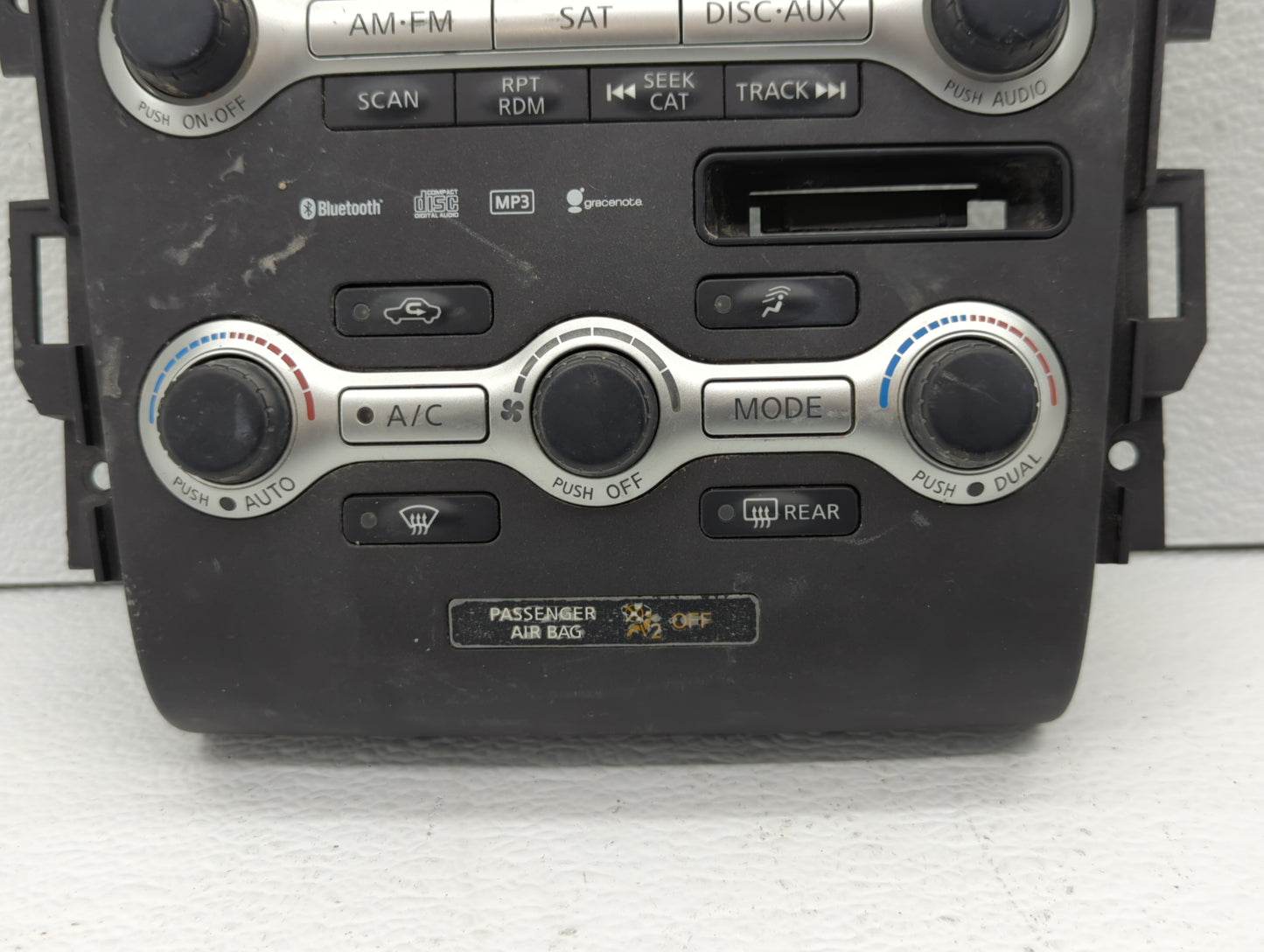 2009-2009 Nissan Murano Radio Control Panel - Oemusedautoparts1.com