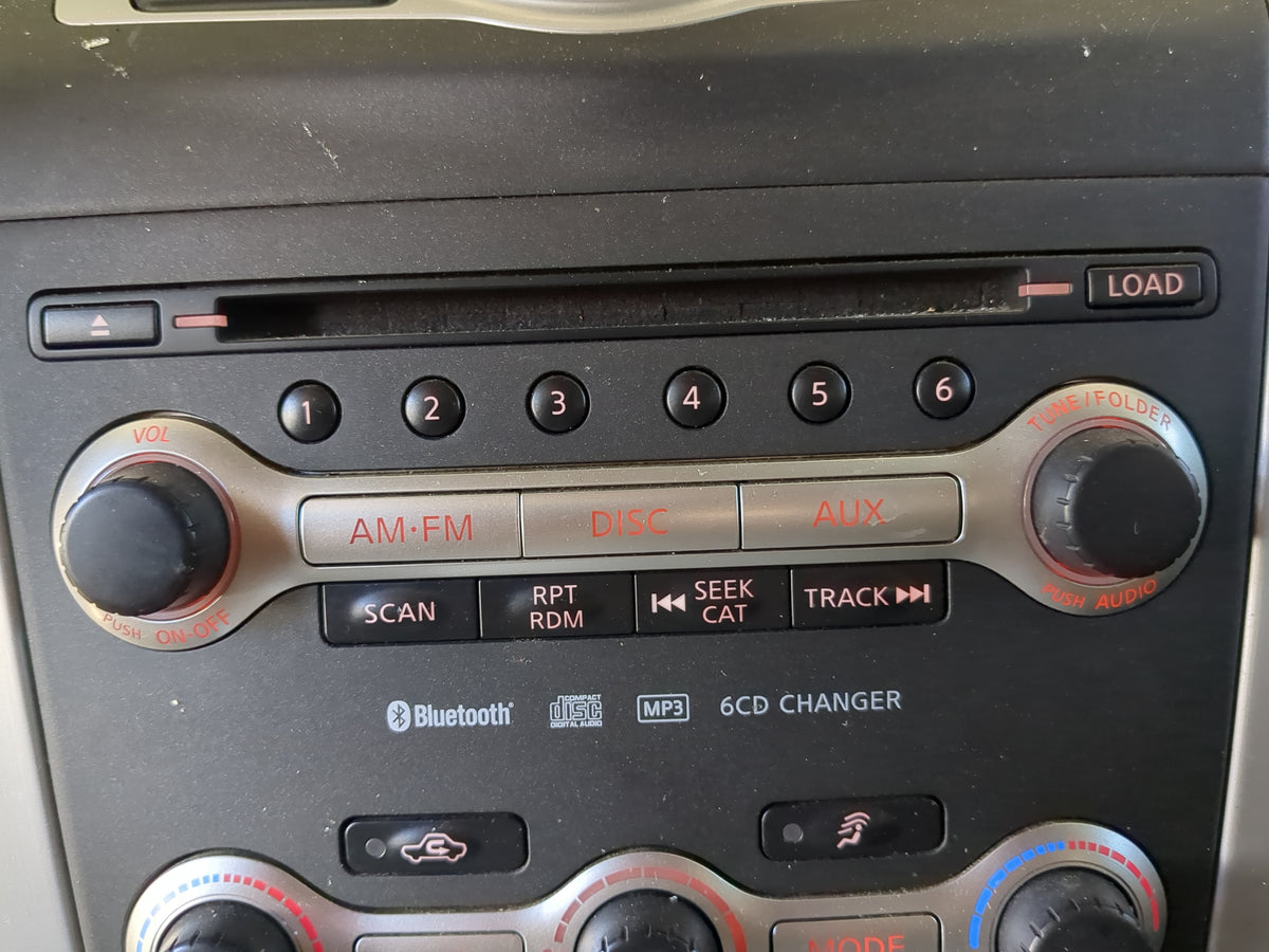 2009-2010 Nissan Murano Radio AM FM Cd Player Receiver Replacement Fits Fits 2009 2010 OEM Used Auto Parts - Oemusedautopart