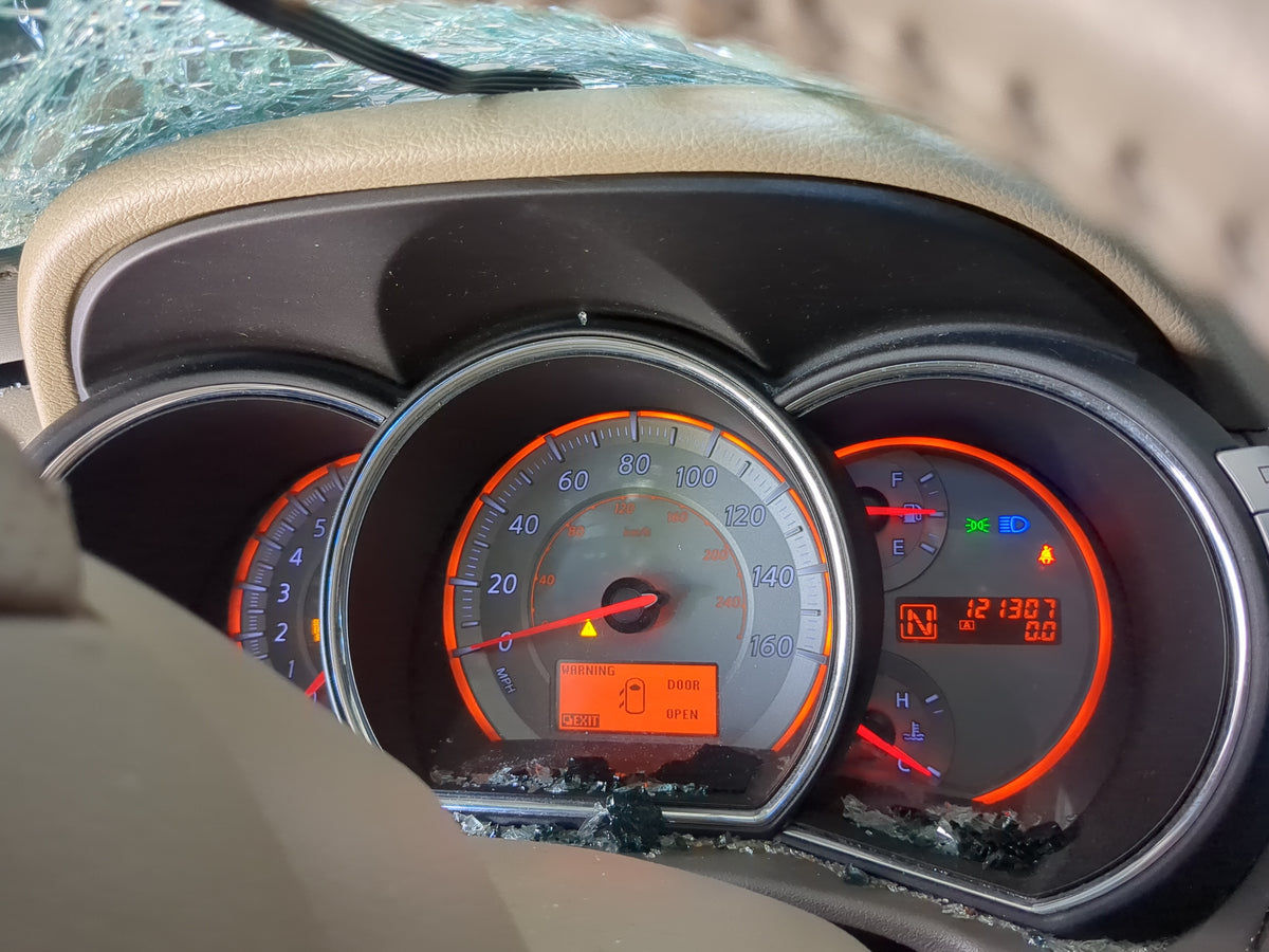 2009 Nissan Murano Instrument Cluster Speedometer Gauges Miles:121K Fits OEM Used Auto Parts - Oemusedautoparts1.com
