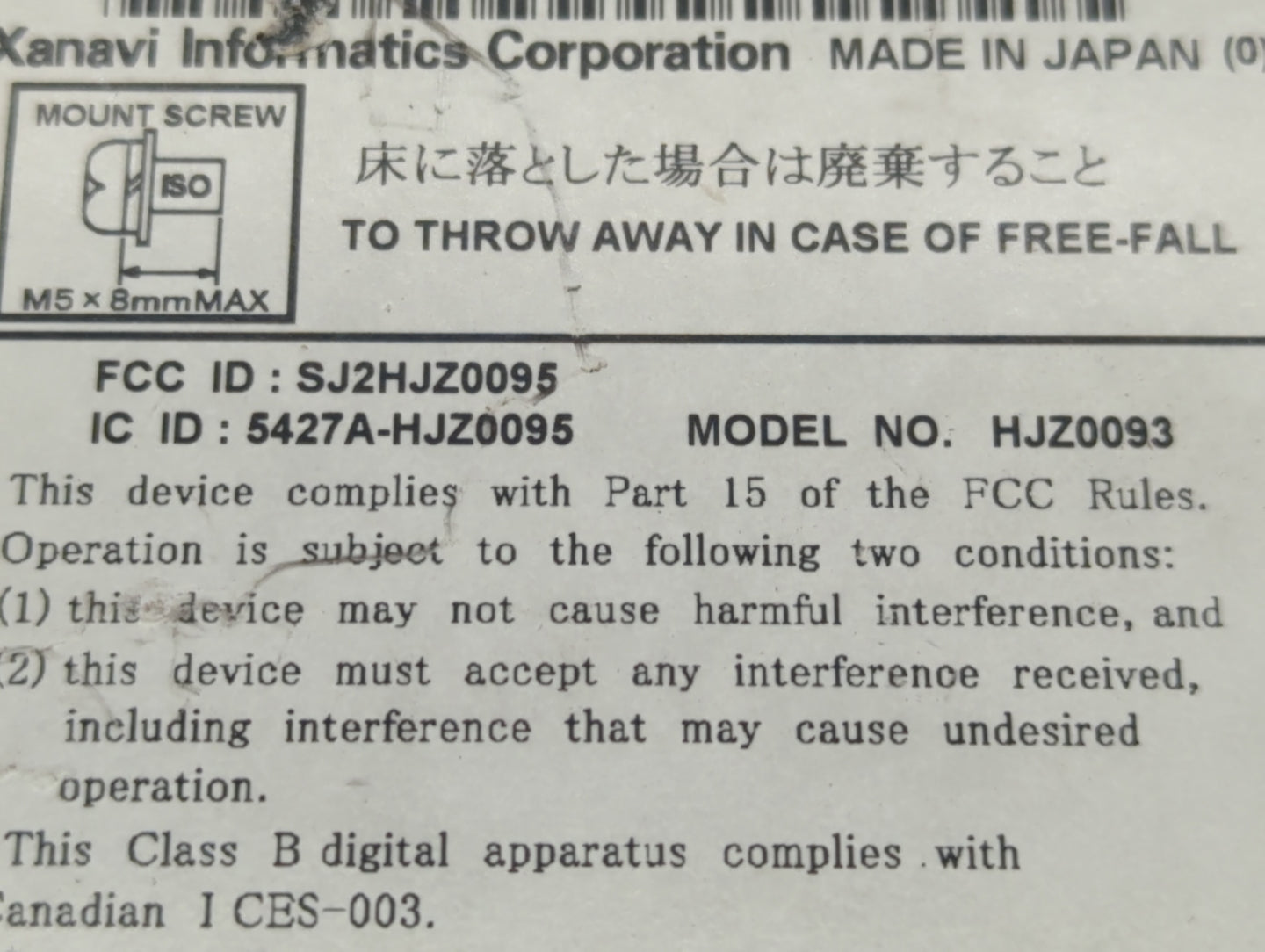 2009 Nissan Murano Radio AM FM Cd Player Receiver Replacement P/N:25915 1AA3A Fits OEM Used Auto Parts - Oemusedautoparts1.c