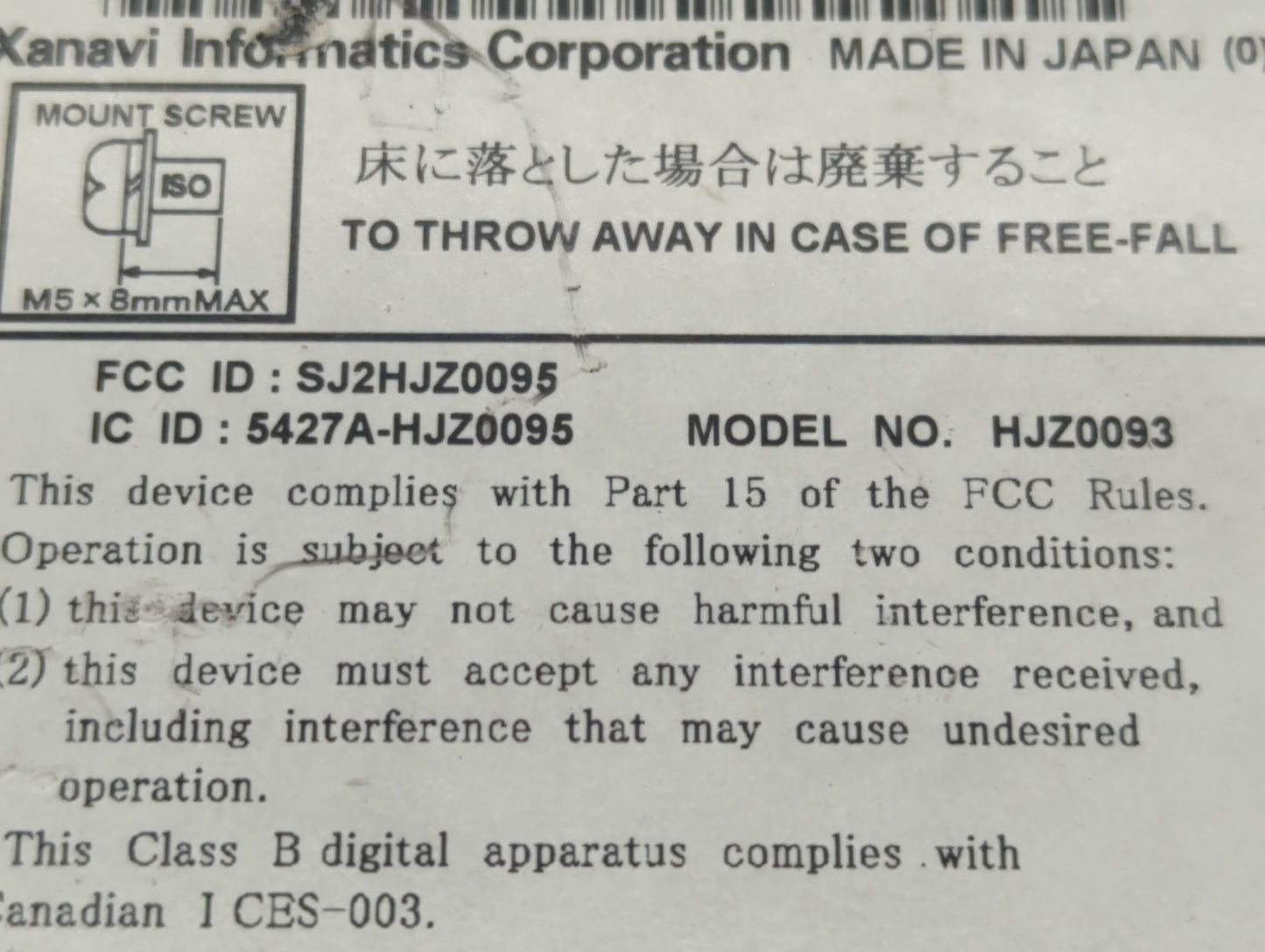 2009 Nissan Murano Radio AM FM Cd Player Receiver Replacement P/N:25915 1AA3A Fits OEM Used Auto Parts - Oemusedautoparts1.c