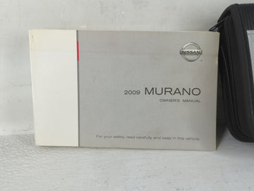 2009 Nissan Murano Owners Manual Book Guide P/N:T00OM 1AAOJ OEM Used Auto Parts