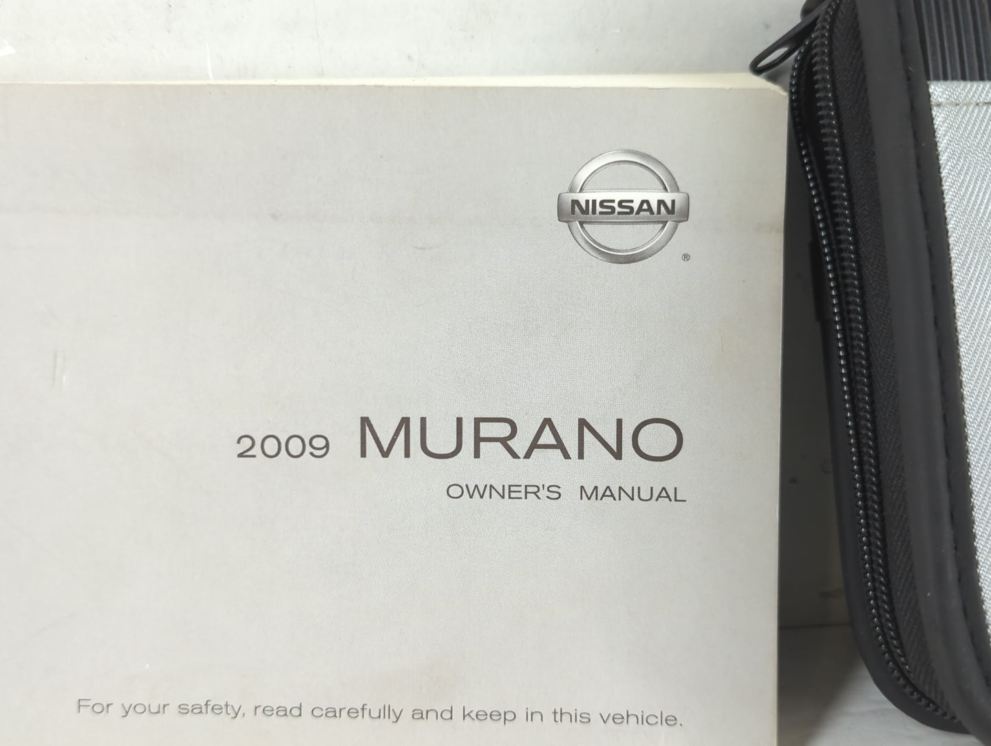 2009 Nissan Murano Owners Manual Book Guide P/N:T00OM 1AAOJ OEM Used Auto Parts - Oemusedautoparts1.com