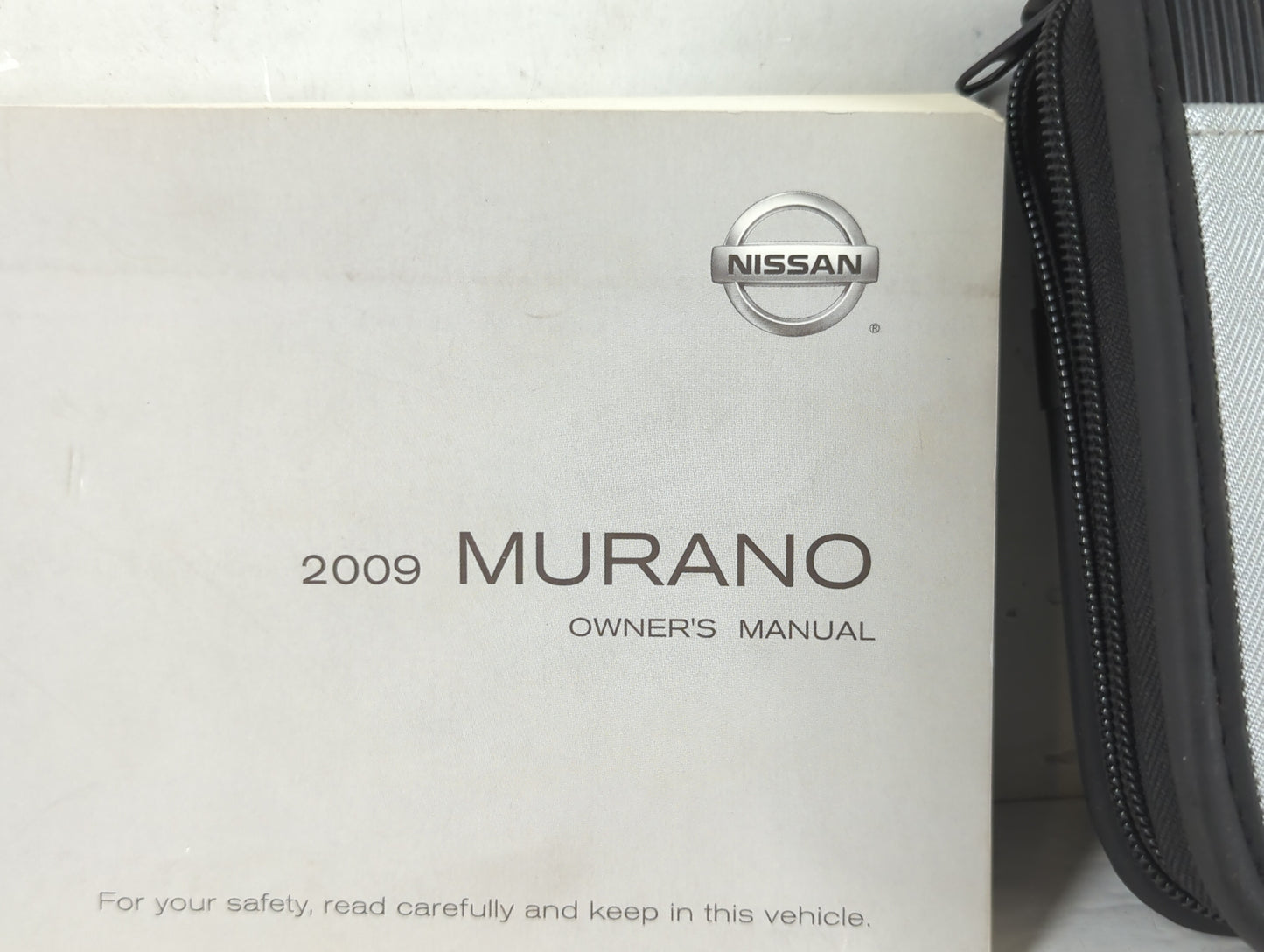 2009 Nissan Murano Owners Manual Book Guide P/N:T00OM 1AAOJ OEM Used Auto Parts - Oemusedautoparts1.com