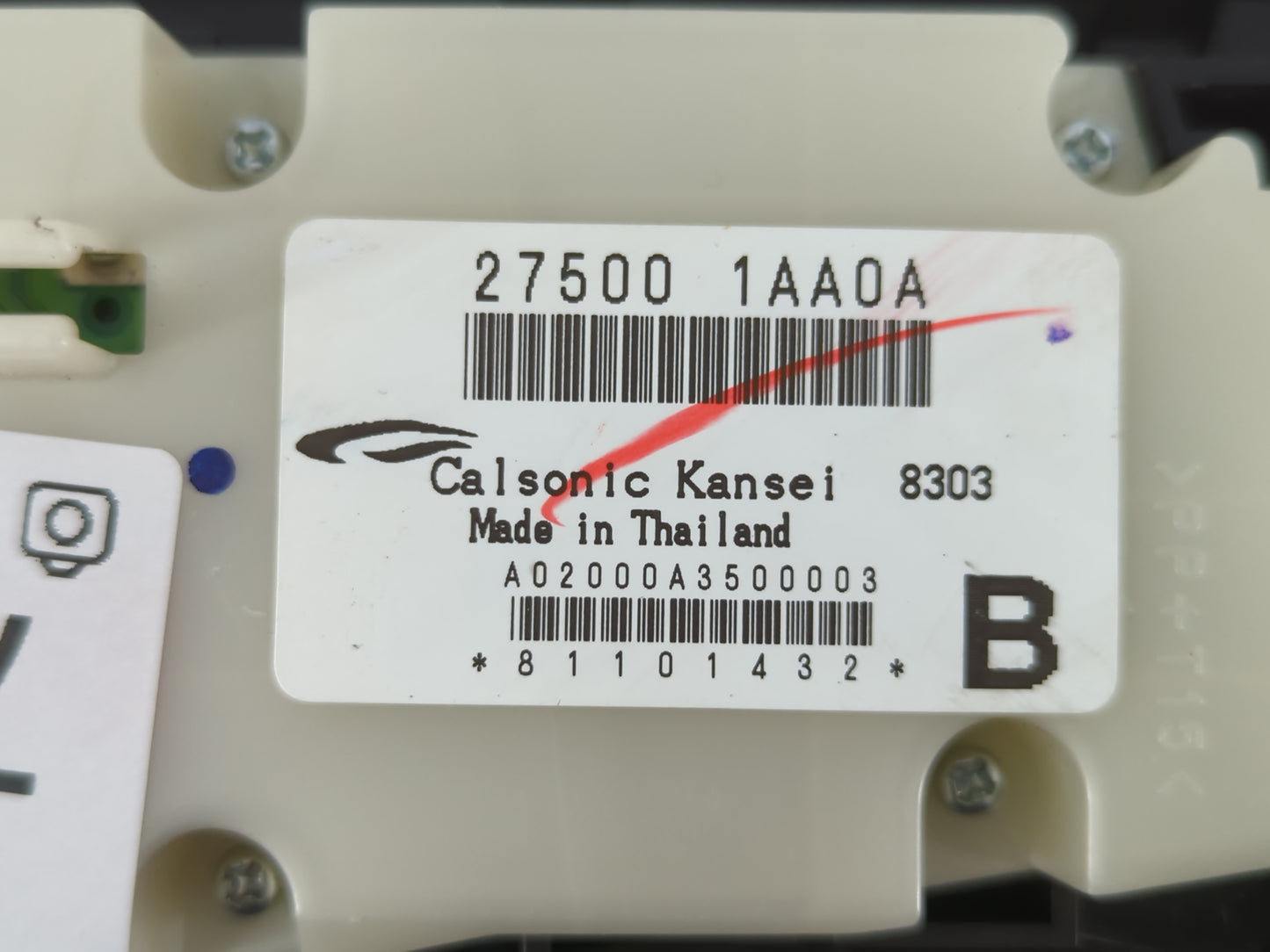 2009 Nissan Murano Climate Control Module Temperature AC/Heater Replacement P/N:27500 1AA0A Fits OEM Used Auto Parts - Oemus