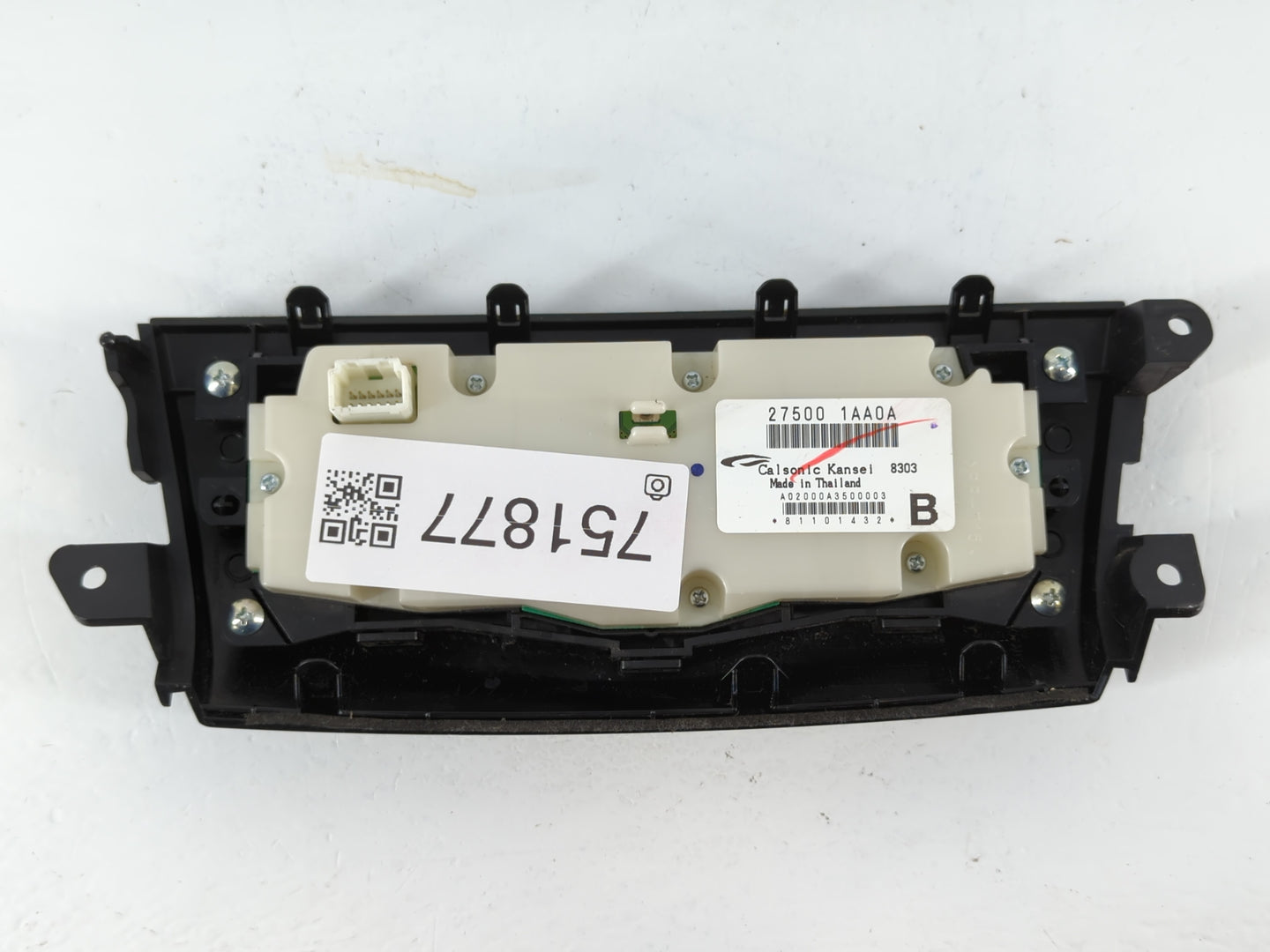 2009 Nissan Murano Climate Control Module Temperature AC/Heater Replacement P/N:27500 1AA0A Fits OEM Used Auto Parts - Oemus