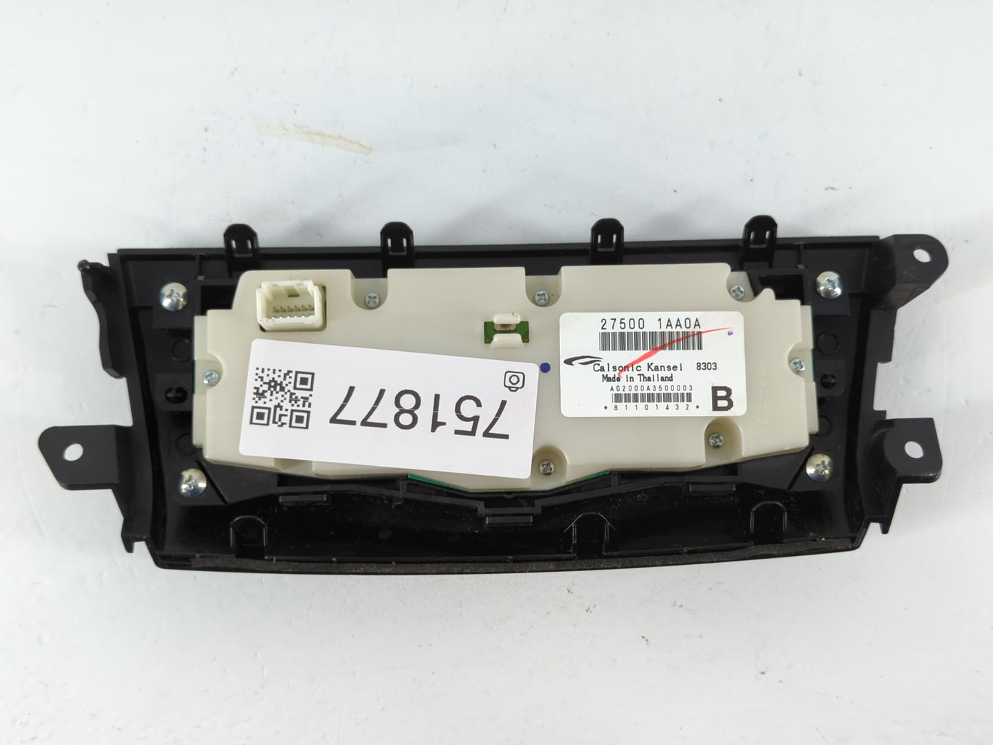 2009 Nissan Murano Climate Control Module Temperature AC/Heater Replacement P/N:27500 1AA0A Fits OEM Used Auto Parts - Oemus