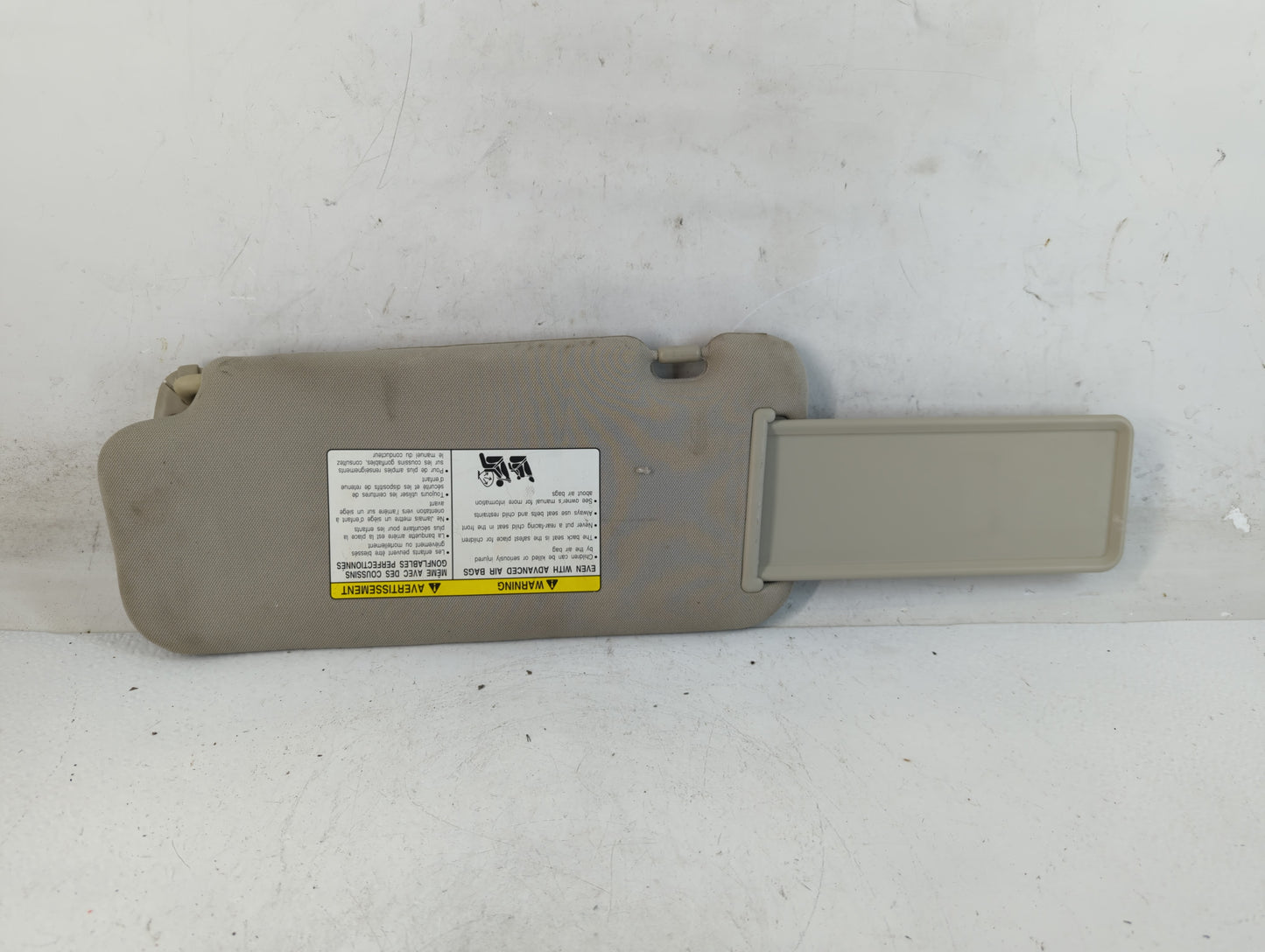 2009-2014 Nissan Murano Sun Visor Shade Replacement Passenger Right Mirror Fits Fits 2009 2010 2011 2012 2013 2014 OEM Used 