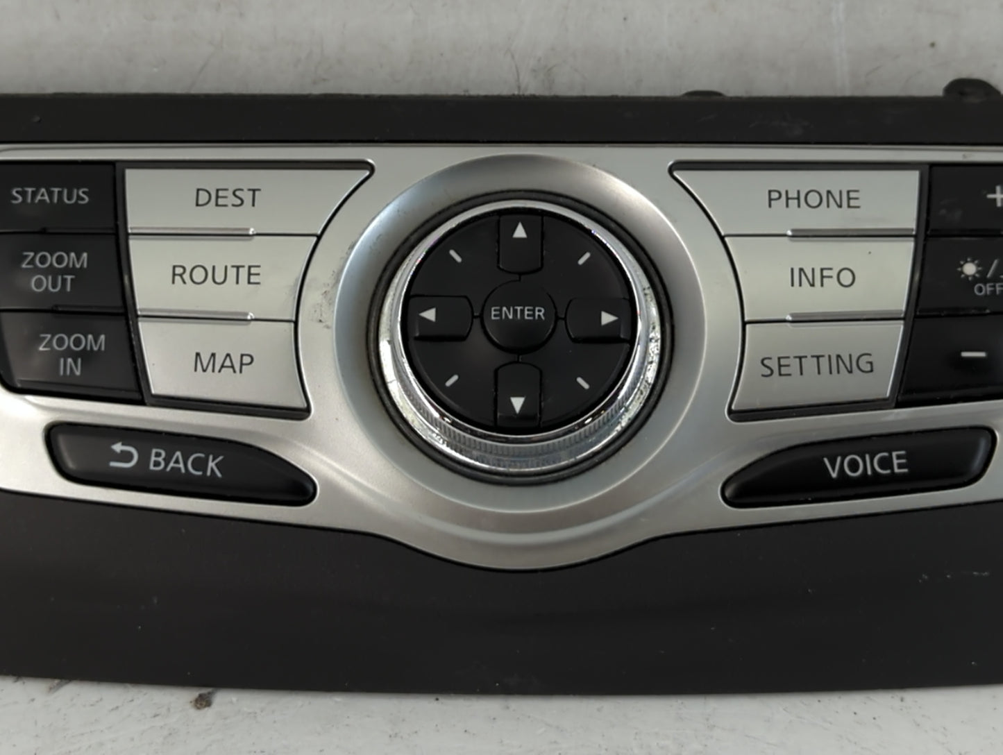 2009 Nissan Murano Climate Control Module Temperature AC/Heater Replacement Fits OEM Used Auto Parts - Oemusedautoparts1.com