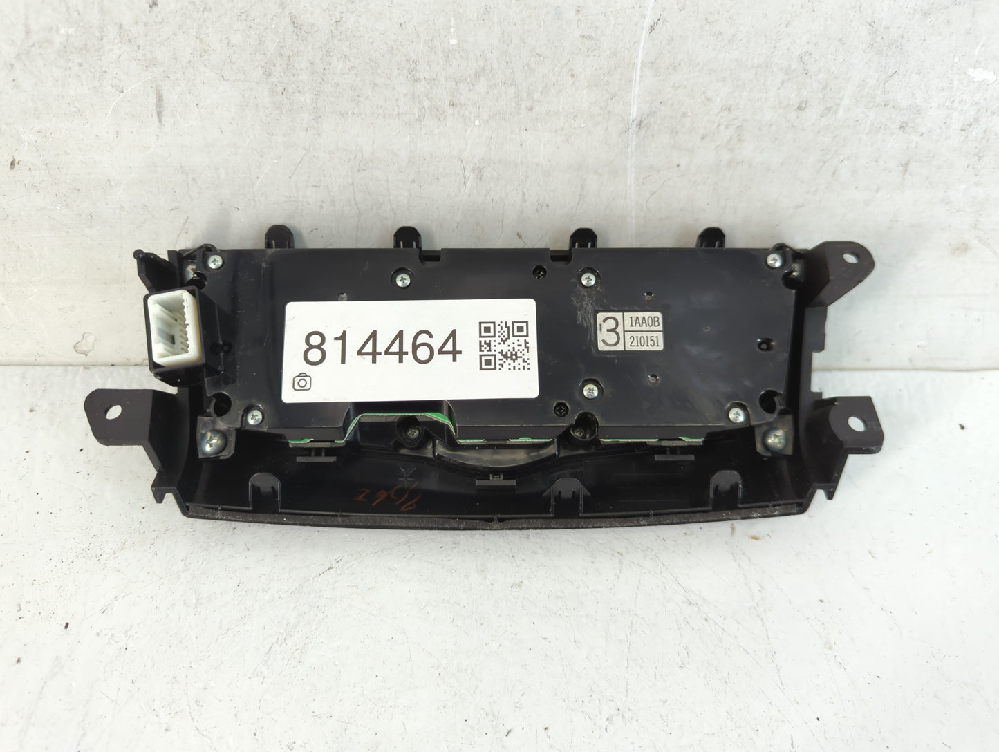 2009 Nissan Murano Climate Control Module Temperature AC/Heater Replacement Fits OEM Used Auto Parts - Oemusedautoparts1.com