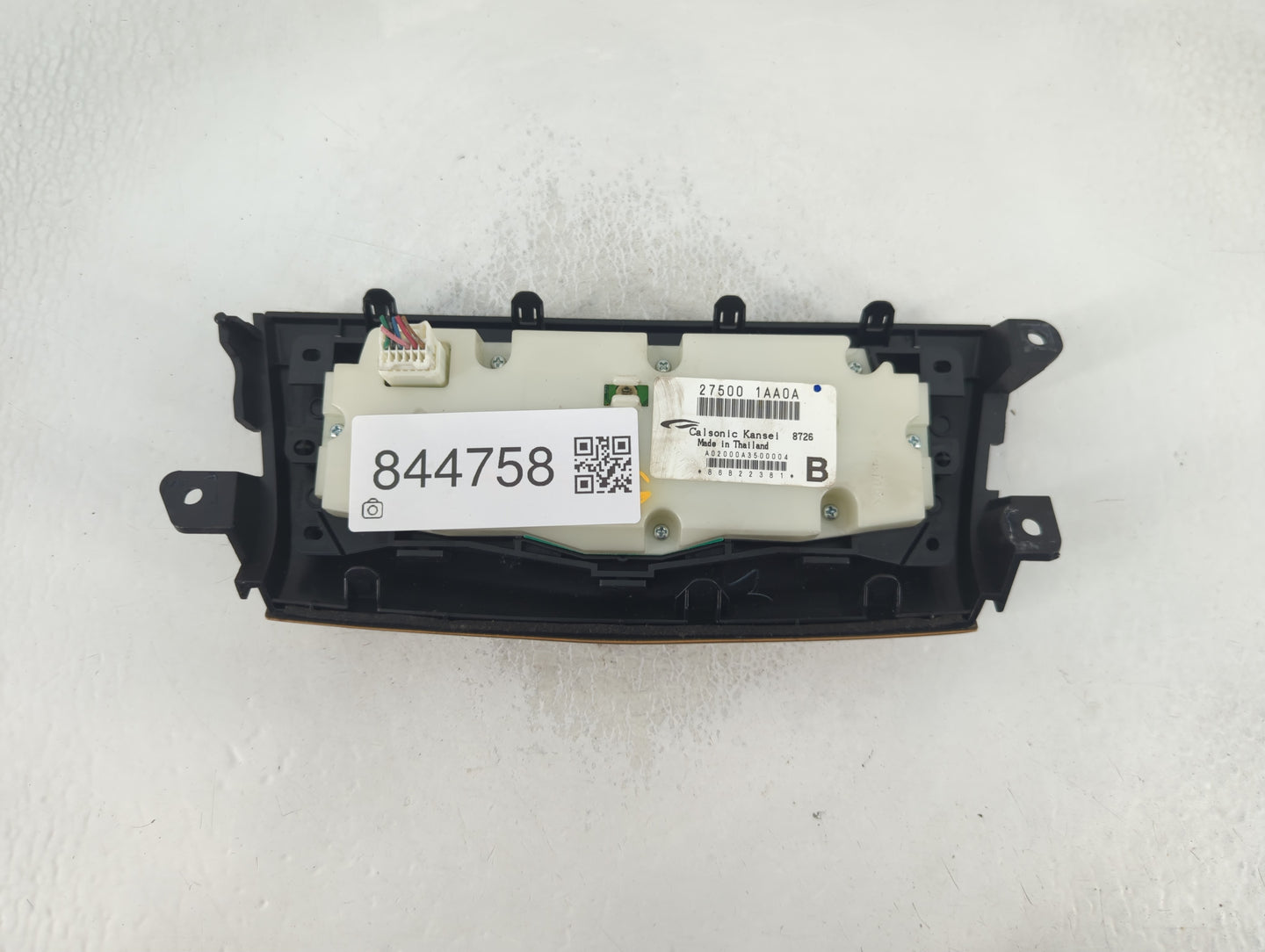 2009 Nissan Murano Climate Control Module Temperature AC/Heater Replacement P/N:27500 1AA0A Fits OEM Used Auto Parts - Oemus