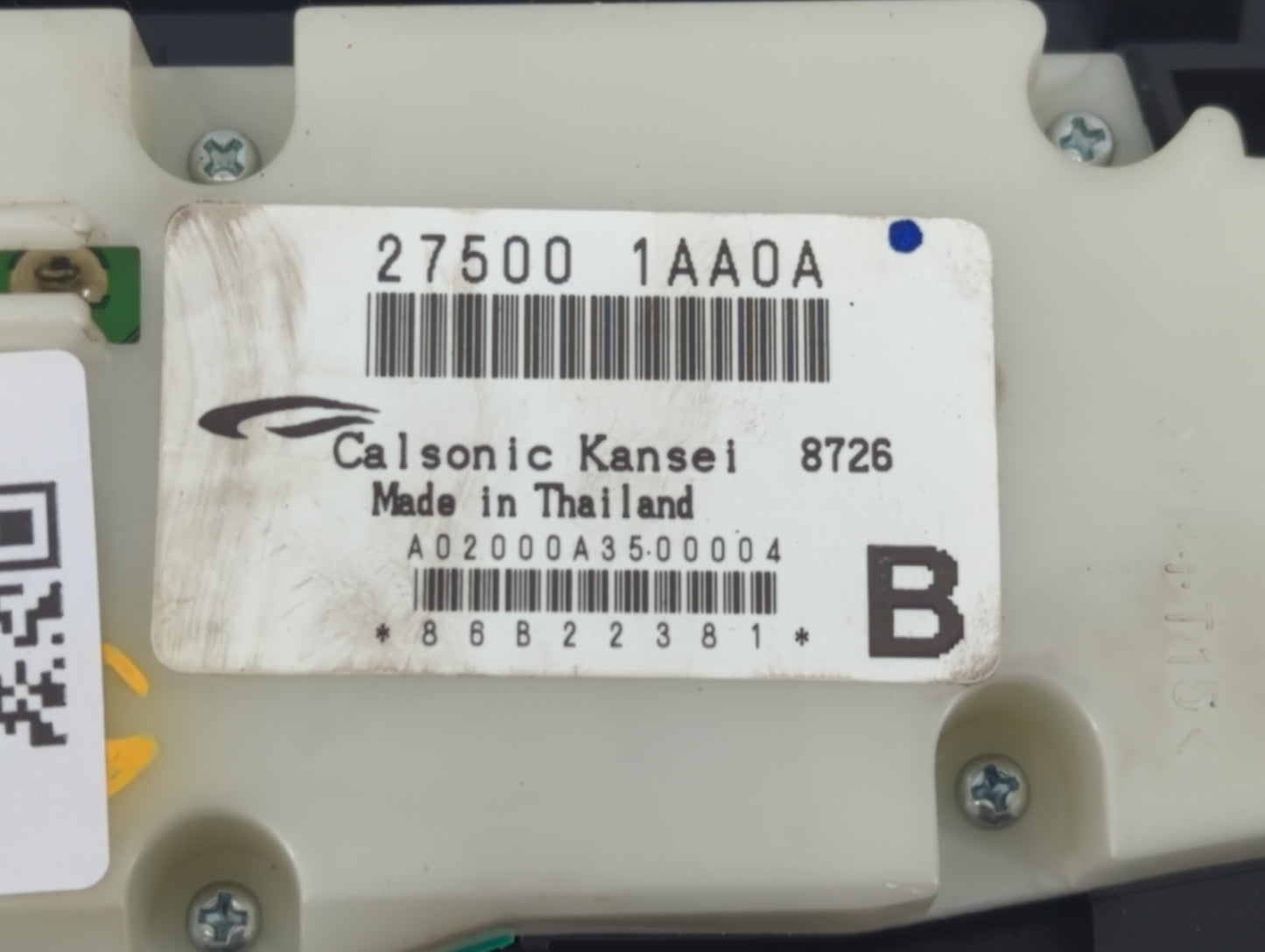 2009 Nissan Murano Climate Control Module Temperature AC/Heater Replacement P/N:27500 1AA0A Fits OEM Used Auto Parts - Oemus
