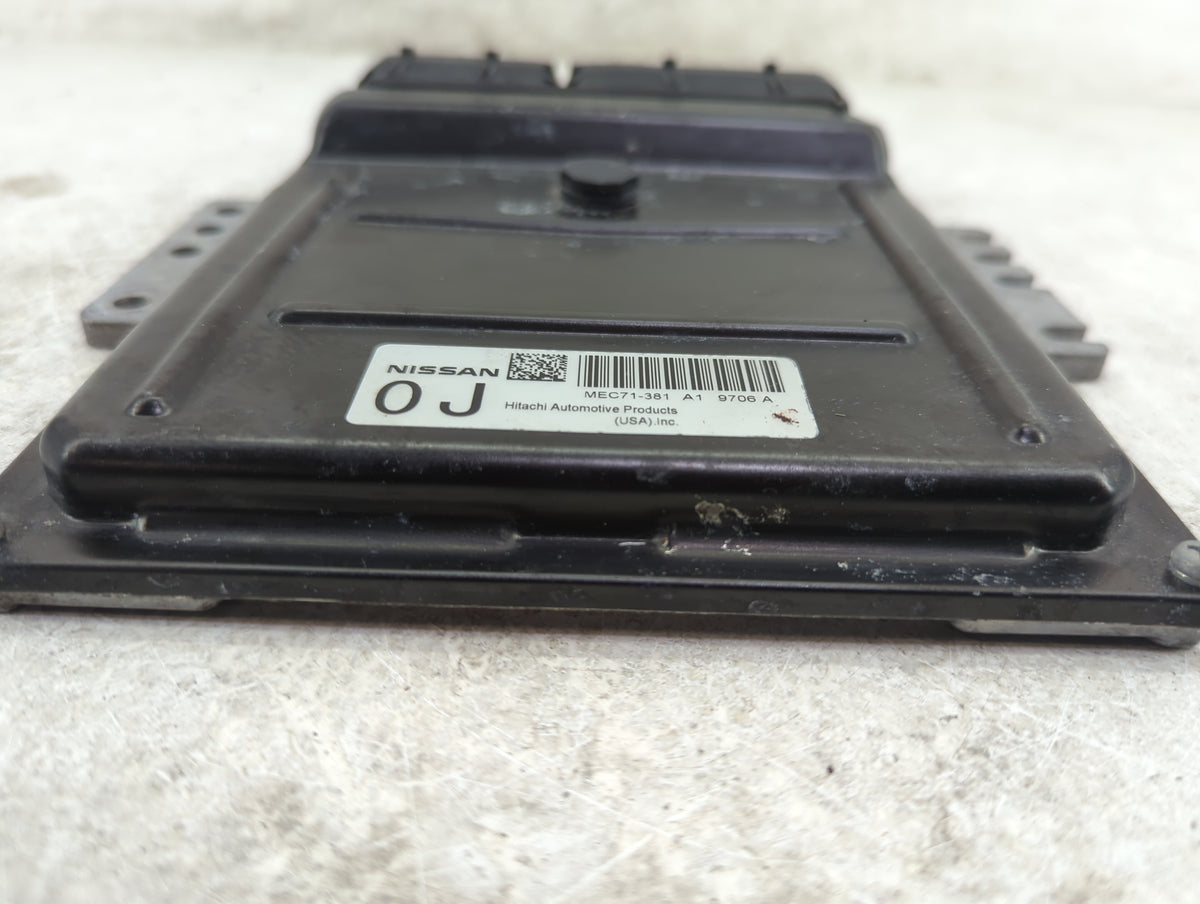 2009 Nissan Pathfinder PCM Engine Control Computer ECU ECM PCU OEM P/N:MEC71-381 Fits OEM Used Auto Parts - Oemusedautoparts