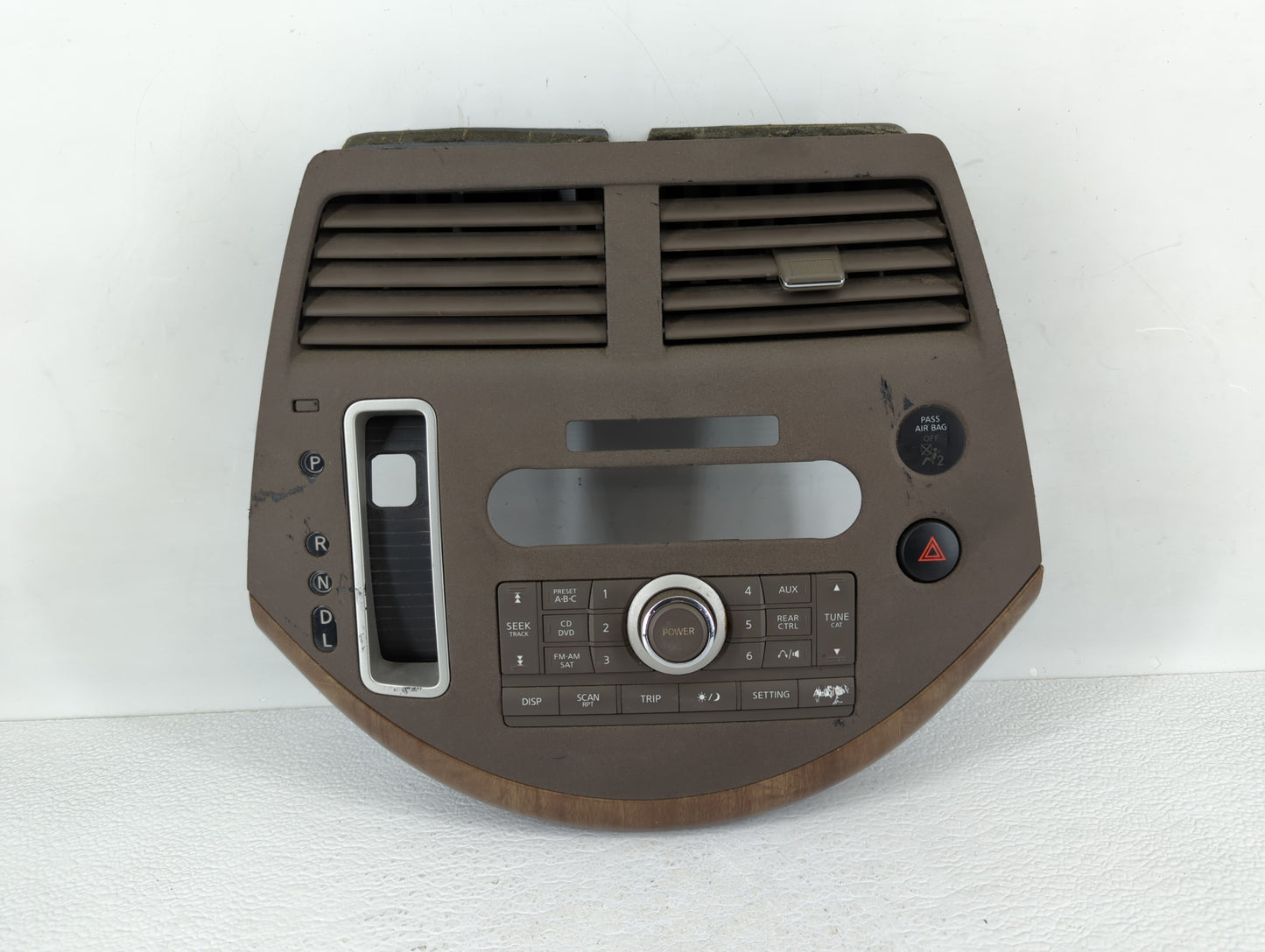 2007-2009 Nissan Quest Radio Control Panel - Oemusedautoparts1.com