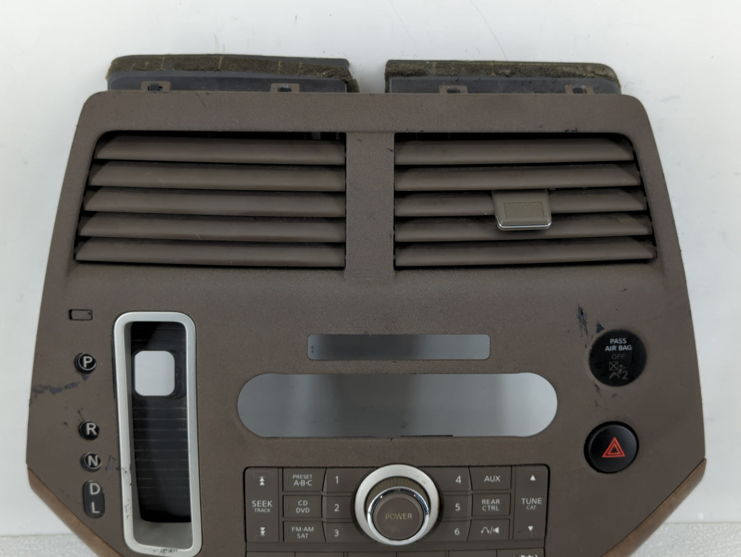 2007-2009 Nissan Quest Radio Control Panel - Oemusedautoparts1.com