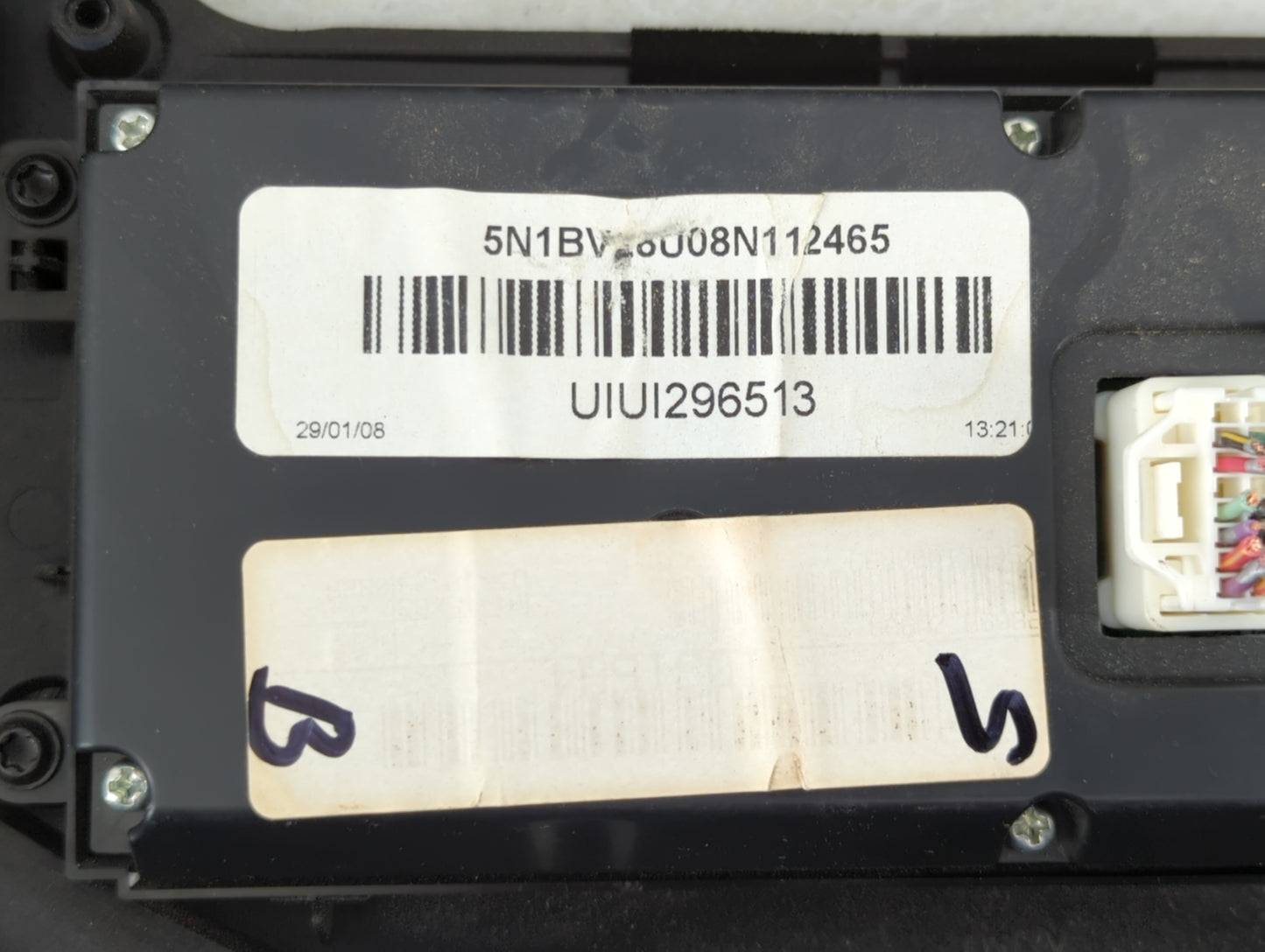 2007-2009 Nissan Quest Radio Control Panel - Oemusedautoparts1.com