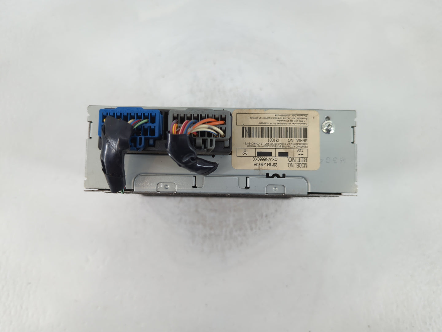 2009 Nissan Quest Radio AM FM Cd Player Receiver Replacement P/N:28184 ZM70A Fits OEM Used Auto Parts - Oemusedautoparts1.co