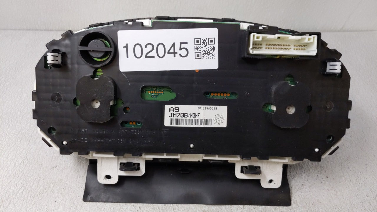2009 Nissan Rogue Instrument Cluster Speedometer Gauges P/N:A9 JM7013 Fits OEM Used Auto Parts - Oemusedautoparts1.com