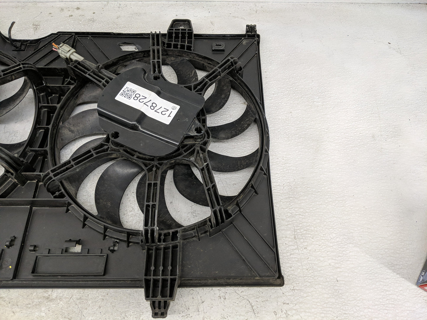 2008-2009 Nissan Rogue Electric Radiator Cooling Fan Motor Assembly Fits Fits 2008 2009 OEM Used Auto Parts - Oemusedautopar