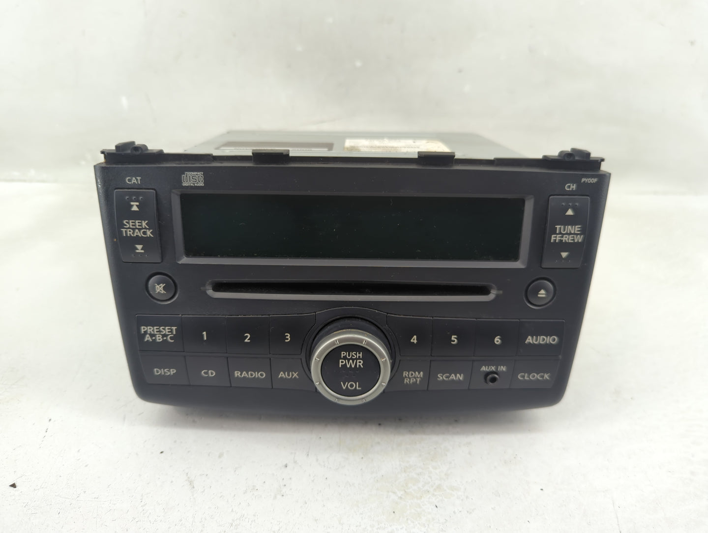 2009 Nissan Rogue Radio AM FM Cd Player Receiver Replacement P/N:28185 JM00A Fits OEM Used Auto Parts - Oemusedautoparts1.co