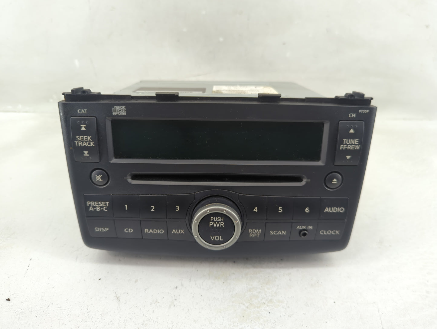 2009 Nissan Rogue Radio AM FM Cd Player Receiver Replacement P/N:28185 JM00A Fits OEM Used Auto Parts - Oemusedautoparts1.co