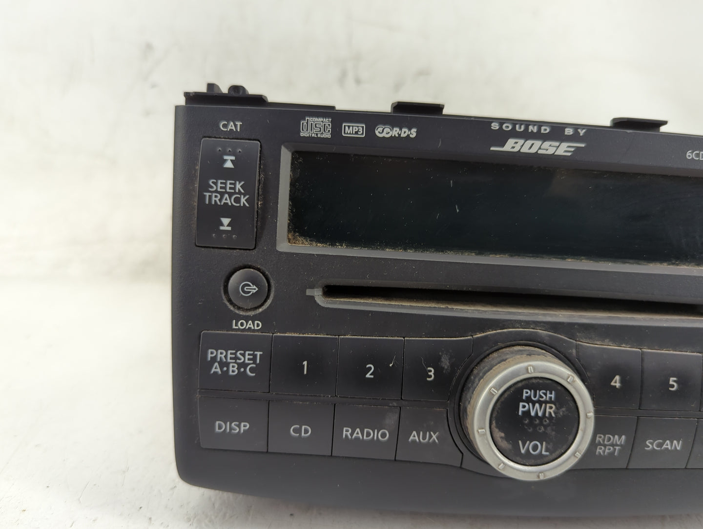 2008-2009 Nissan Rogue Radio AM FM Cd Player Receiver Replacement P/N:28185 JM20C Fits Fits 2008 2009 OEM Used Auto Parts - 