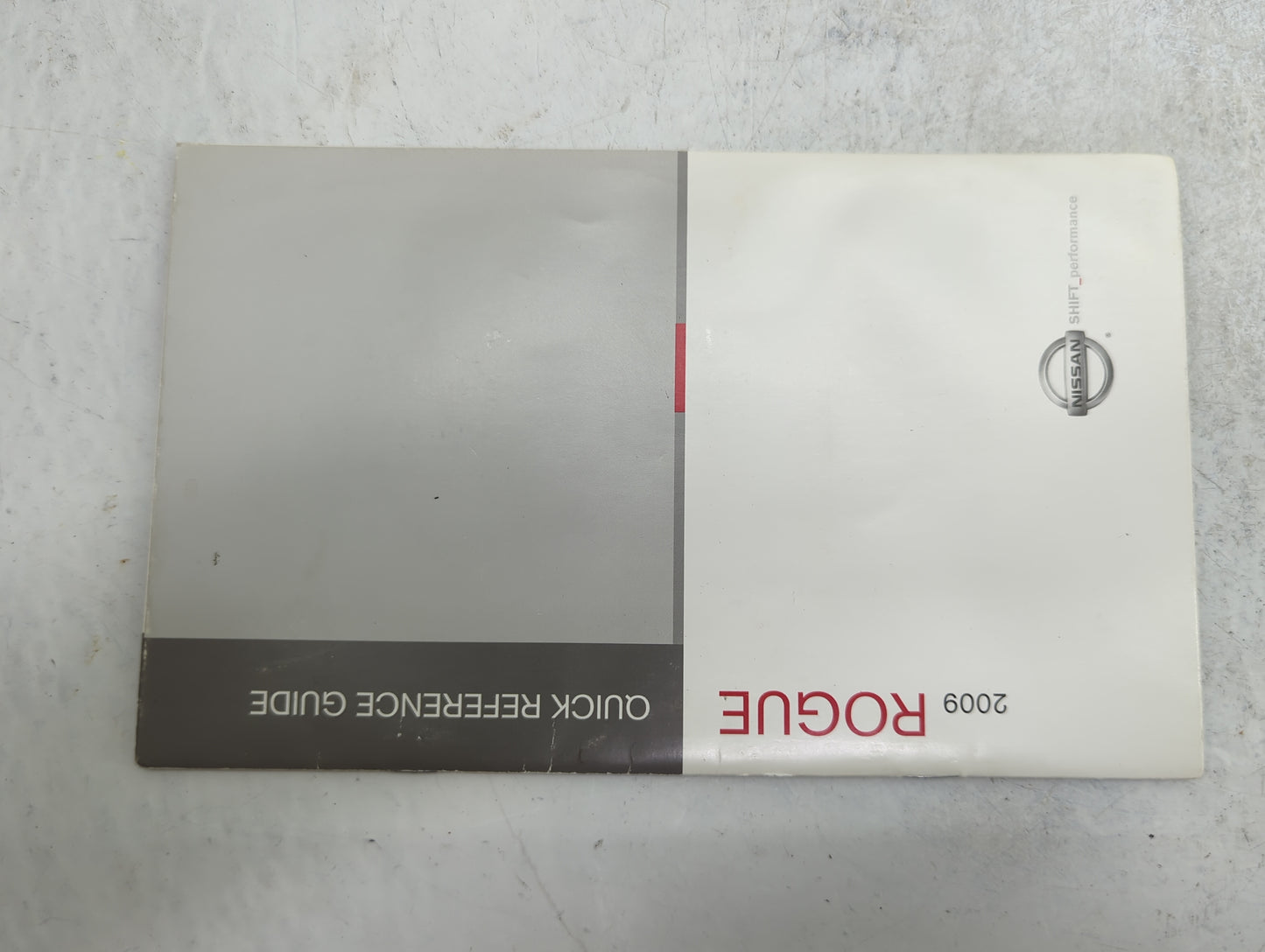 2009 Nissan Rogue Owners Manual Book Guide P/N:OM9E-0S35U0 MB9E-0ALLU2 OEM Used Auto Parts - Oemusedautoparts1.com