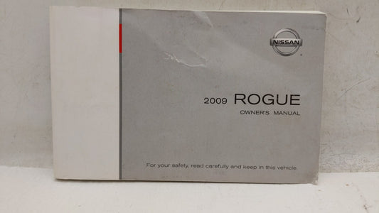 2009 Nissan Rogue Owners Manual Book Guide OEM Used Auto Parts - Oemusedautoparts1.com