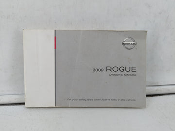 2009 Nissan Rogue Owners Manual Book Guide OEM Used Auto Parts - Oemusedautoparts1.com
