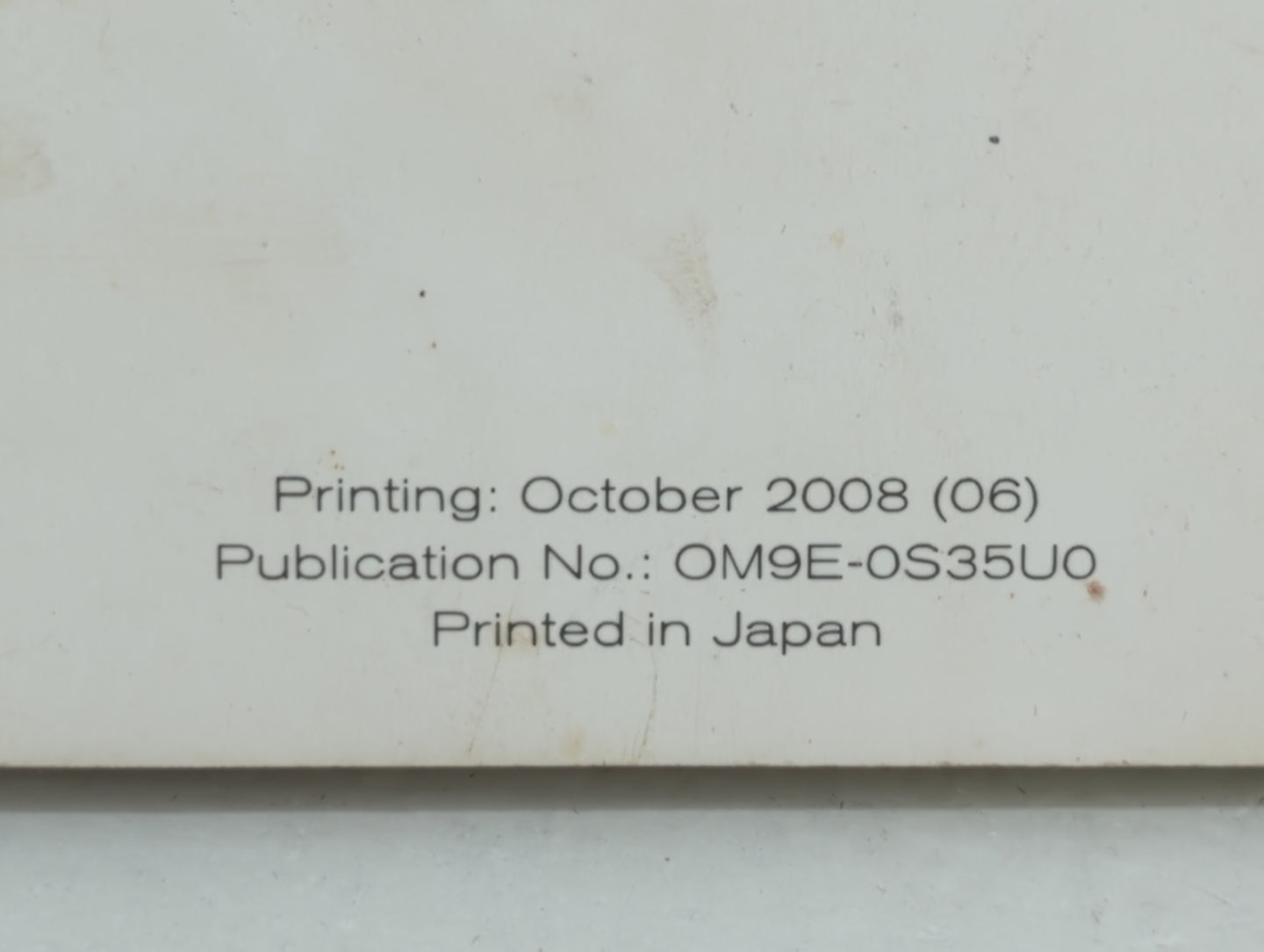 2009 Nissan Rogue Owners Manual Book Guide OEM Used Auto Parts - Oemusedautoparts1.com