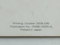 2009 Nissan Rogue Owners Manual Book Guide OEM Used Auto Parts - Oemusedautoparts1.com