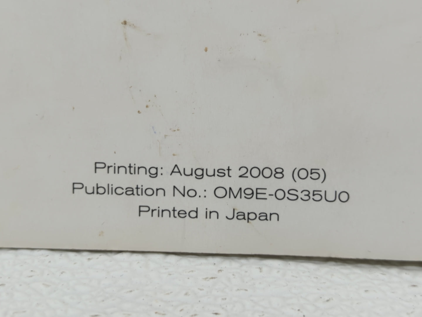 2009 Nissan Rogue Owners Manual Book Guide OEM Used Auto Parts - Oemusedautoparts1.com