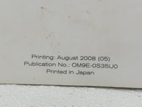 2009 Nissan Rogue Owners Manual Book Guide OEM Used Auto Parts - Oemusedautoparts1.com