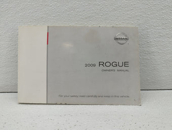 compare product 2009 Nissan Rogue Owners Manual Book Guide OEM Used Auto Parts