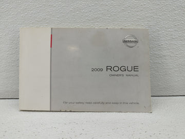 2009 Nissan Rogue Owners Manual Book Guide OEM Used Auto Parts - Oemusedautoparts1.com