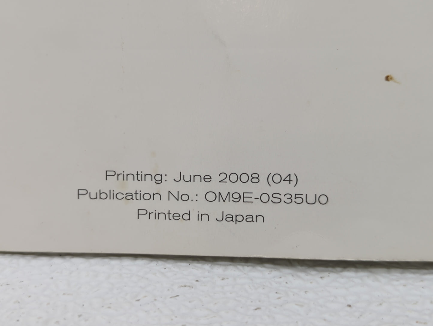 2009 Nissan Rogue Owners Manual Book Guide OEM Used Auto Parts - Oemusedautoparts1.com