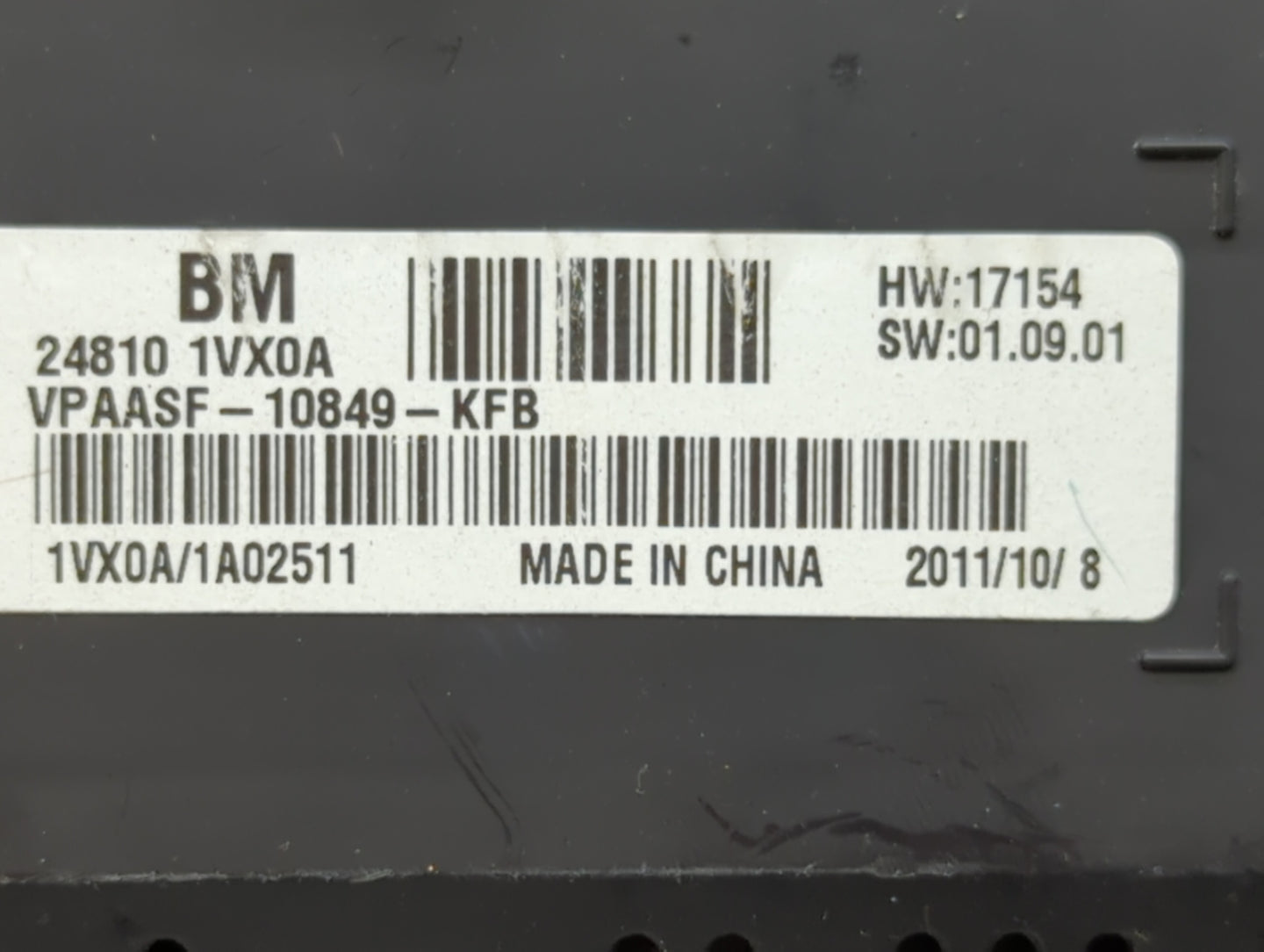 2012-2015 Nissan Rogue Instrument Cluster Speedometer Gauges P/N:24810 1VX0A Fits Fits 2012 2013 2014 2015 OEM Used Auto Par