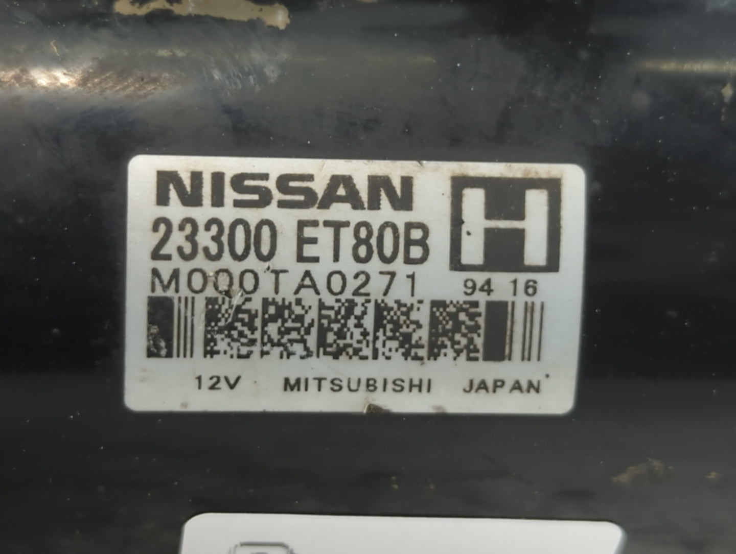 2008-2015 Nissan Rogue Car Starter Motor Solenoid OEM P/N:23300 ET80B Fits Fits 2008 2009 2010 2011 2012 2013 2014 2015 OEM 