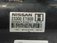 2008-2015 Nissan Rogue Car Starter Motor Solenoid OEM P/N:23300 ET80B Fits Fits 2008 2009 2010 2011 2012 2013 2014 2015 OEM 
