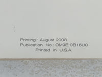 2009 Nissan Sentra Owners Manual Book Guide P/N:OM9E-0B16U0 OEM Used Auto Parts - Oemusedautoparts1.com