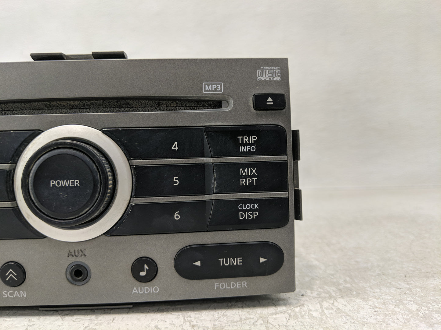 2009 Nissan Sentra Radio AM FM Cd Player Receiver Replacement P/N:28185 ZJ60D Fits OEM Used Auto Parts - Oemusedautoparts1.c