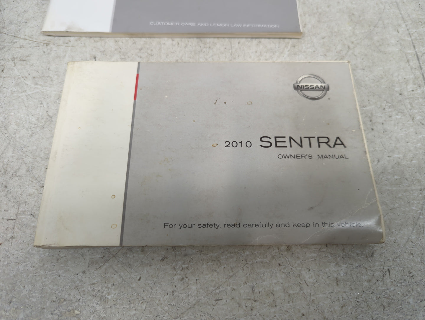 2009 Nissan Sentra Owners Manual Book Guide P/N:OM0E-0B16U1 OEM Used Auto Parts - Oemusedautoparts1.com