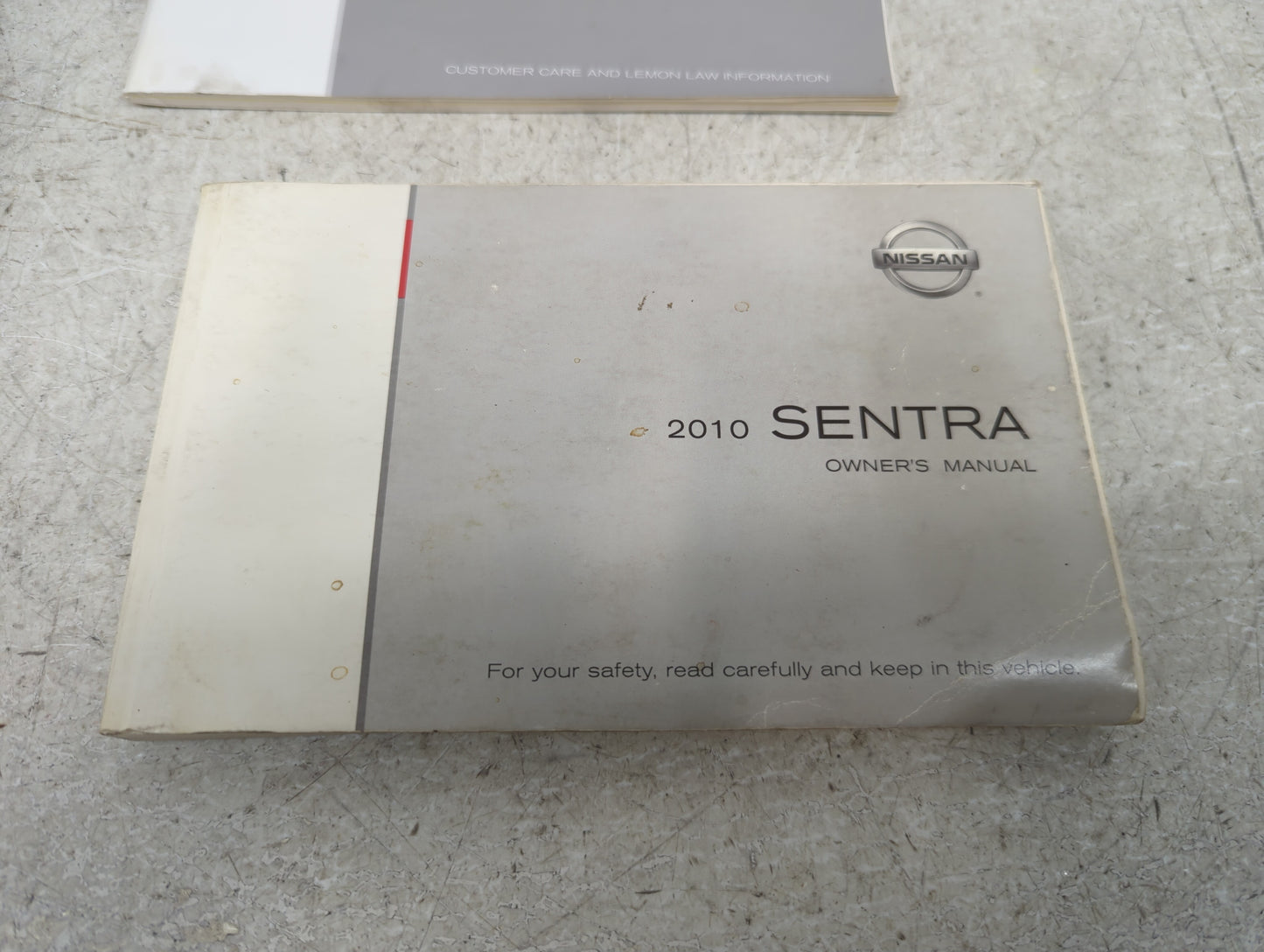 2009 Nissan Sentra Owners Manual Book Guide P/N:OM0E-0B16U1 OEM Used Auto Parts - Oemusedautoparts1.com