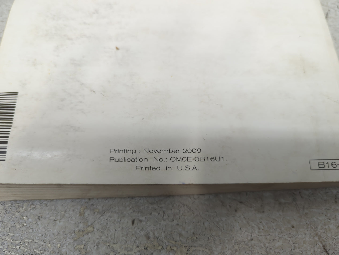 2009 Nissan Sentra Owners Manual Book Guide P/N:OM0E-0B16U1 OEM Used Auto Parts - Oemusedautoparts1.com