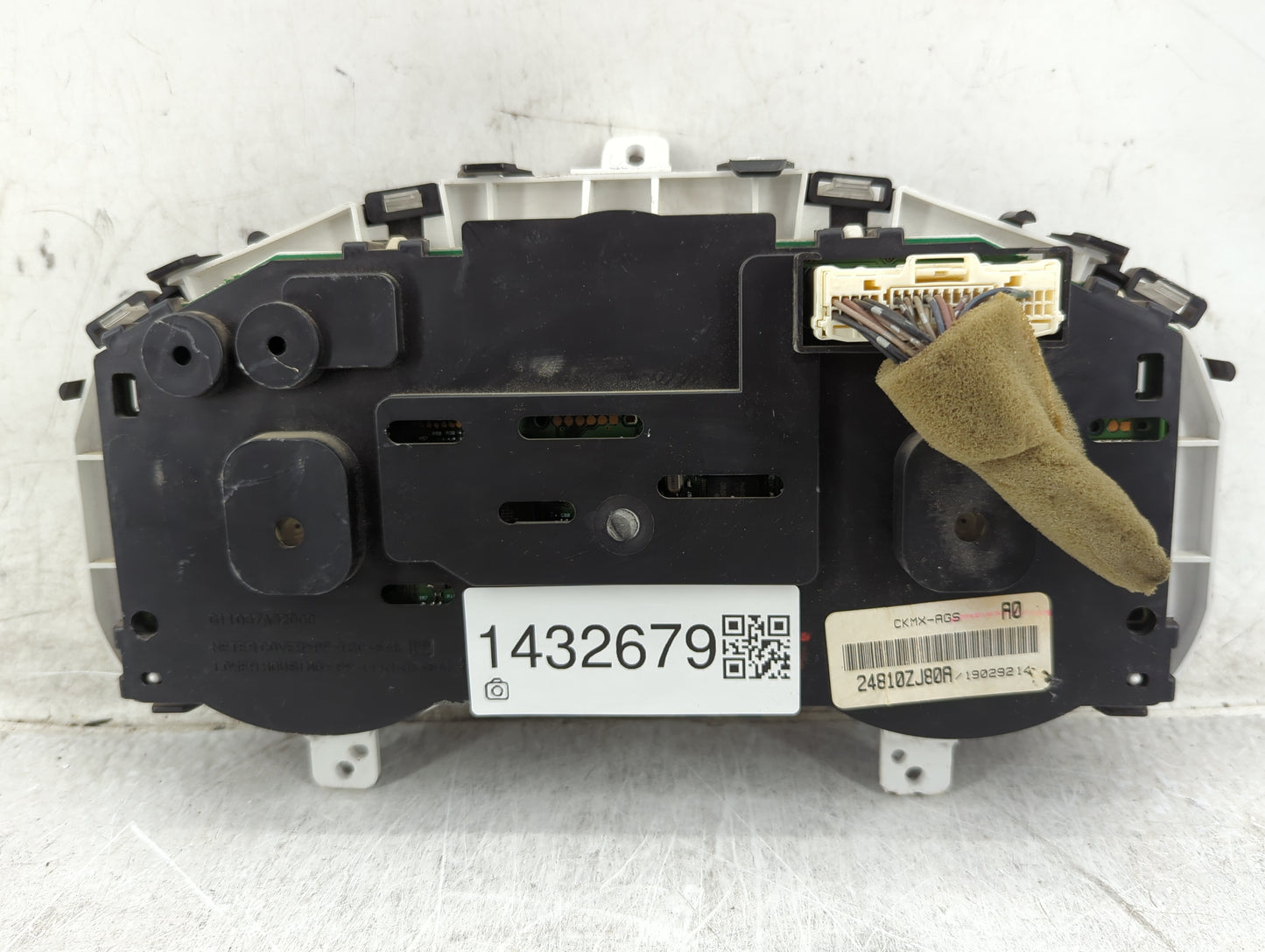 2009 Nissan Sentra Instrument Cluster Speedometer Gauges P/N:24810ZJ80A Fits OEM Used Auto Parts - Oemusedautoparts1.com