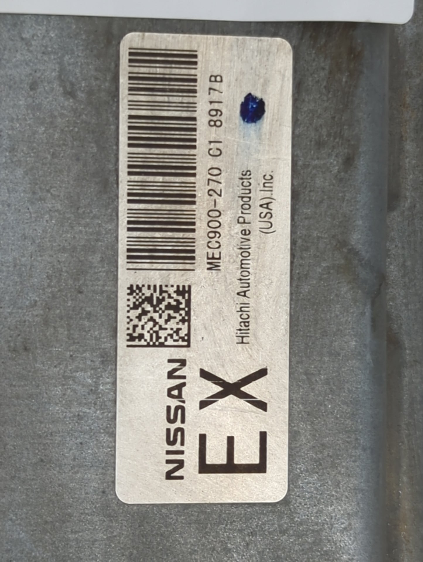 2009 Nissan Sentra PCM Engine Control Computer ECU ECM PCU OEM P/N:MEC900-270 Fits OEM Used Auto Parts - Oemusedautoparts1.c