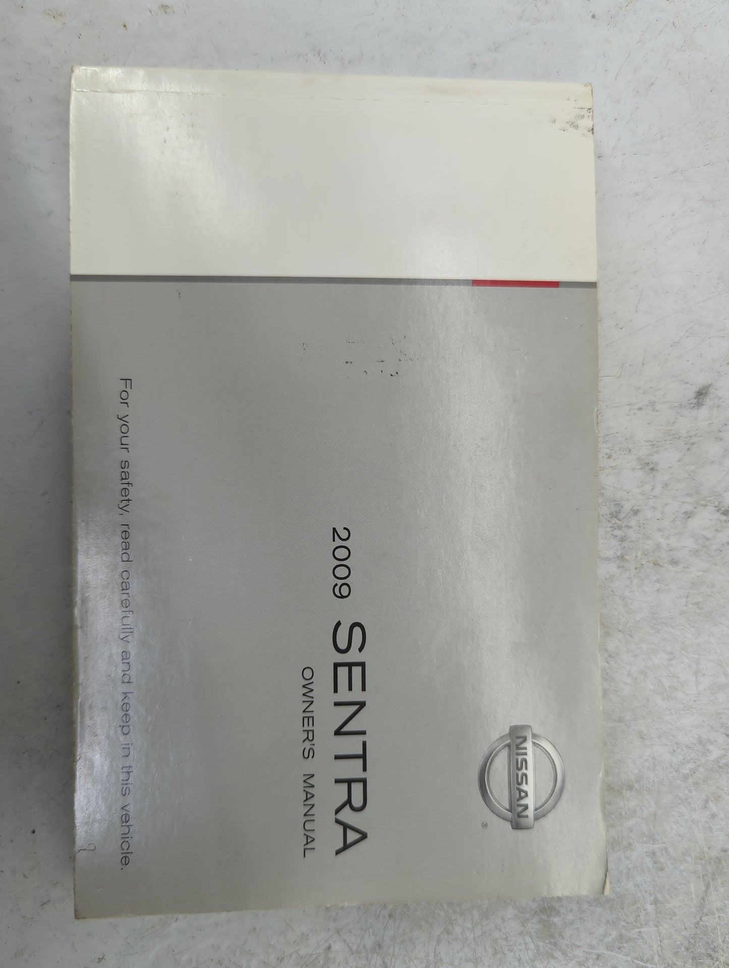 2009 Nissan Sentra Owners Manual Book Guide P/N:OM9E-0B16U1 OEM Used Auto Parts - Oemusedautoparts1.com